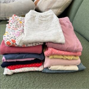 Bundle of 14 0-3 Months Bottoms